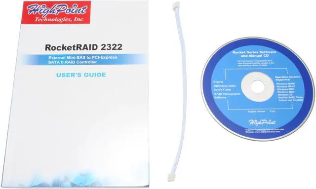 Alt view image 5 of 6 - HighPoint RocketRAID 2322 PCI Express x4 compatible with (x8 and x16) interface SATA II (3.0Gb/s) Controller Card
