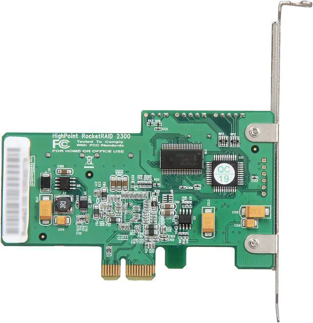 Alt view image 4 of 6 - HighPoint RocketRAID 2300 PCI Express SATA II (3.0Gb/s) Controller Card