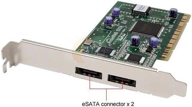 Alt view image 2 of 6 - HighPoint RocketRAID 1522A PCI SATA I (1.5Gb/s) RAID Controller Card