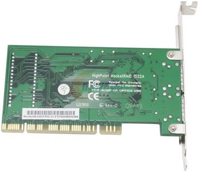 Alt view image 4 of 6 - HighPoint RocketRAID 1522A PCI SATA I (1.5Gb/s) RAID Controller Card