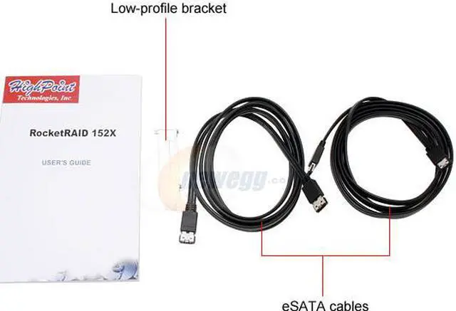 Alt view image 5 of 6 - HighPoint RocketRAID 1522A PCI SATA I (1.5Gb/s) RAID Controller Card