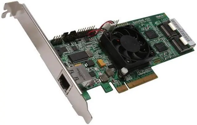 Main image of HighPoint RocketRAID 4320 PCI-Express x8 Eight-Port SATA and SAS Hardware RAID Controller Card