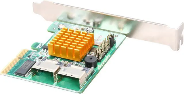 Alt view image 5 of 6 - HighPoint RocketRAID 2680 PCI-Express x4 Eight-Port SATA and SAS RAID Controller Card
