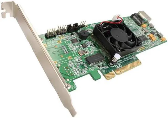 Main image of HighPoint RocketRAID 4310 PCI-Express x8 Four-Port SATA and SAS HARDWARE RAID Controller Card