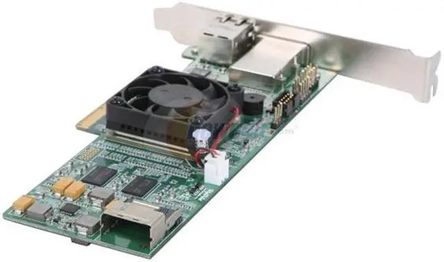 Alt view image 5 of 6 - HighPoint RocketRAID 4321 PCI-Express x8 Low Profile SATA / SAS RAID Controller Card