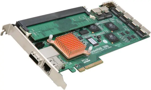 Main image of HighPoint RocketRAID 3560 PCI-Express x8 SATA II (3.0Gb/s) Raid Controller w/ Supports up to 24 SATA II drives with 6 x Mini-SAS port