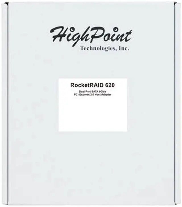 Alt view image 7 of 7 - HighPoint RocketRAID 620 PCI-Express 2.0 x1 SATA III (6.0Gb/s) Controller Card