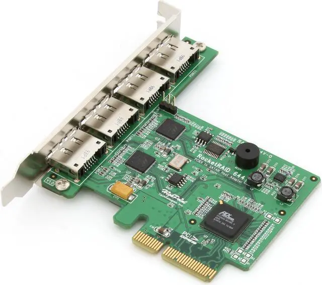 Main image of HighPoint RocketRAID 644 PCI-Express 2.0 x4 SATA III (6.0Gb/s) Controller Card