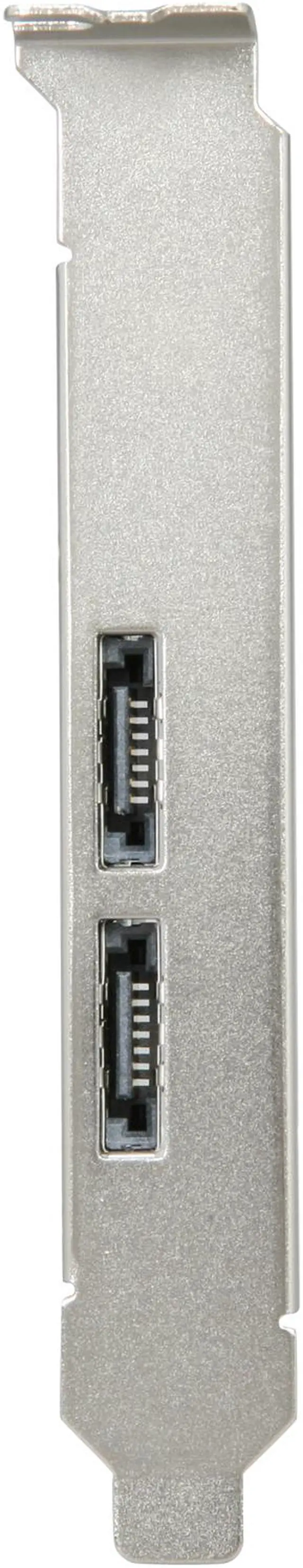 Alt view image 2 of 4 - HighPoint Rocket Dual eSATA 6Gb/s PCI-Express 2.0 x1 SATA III (6.0Gb/s) Controller Card For Mac