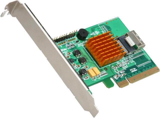 Main image of HighPoint RocketRAID 2710 PCI-Express 2.0 x8 Low Profile SATA / SAS RAID Controller Card