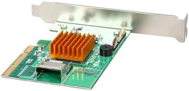 Alt view image 5 of 6 - HighPoint RocketRAID 2710 PCI-Express 2.0 x8 Low Profile SATA / SAS RAID Controller Card