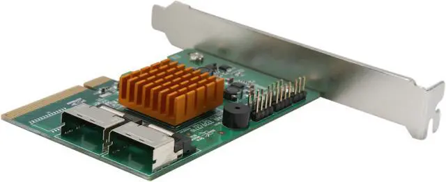 Alt view image 5 of 7 - HighPoint RocketRAID 2720SGL PCI-Express 2.0 x8 Low Profile SATA / SAS Controller Card