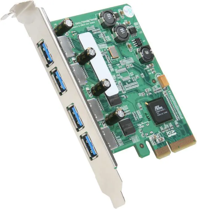Main image of HighPoint RU1144A (RocketU 1144A) PCI-Express 2.0 x4 USB 3.0 Controller Card