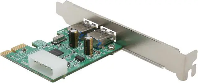 Alt view image 5 of 6 - HighPoint RocketU 1022A PCI-Express 2.0 x1 Low Profile USB 3.0 HBA Controller Card