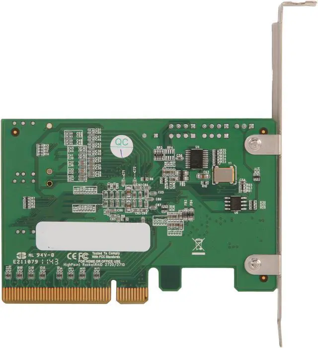 Alt view image 4 of 6 - HighPoint RocketCache 3240X8 PCI-Express 2.0 x8 SSD RAID Caching Controller Card