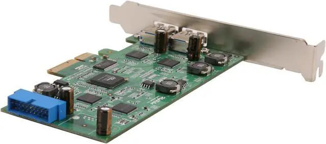 Alt view image 6 of 6 - HighPoint RocketU 1142A PCI-Express 2.0 x4 USB 3.0 SuperSpeed HBA