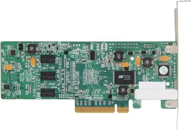 Alt view image 3 of 5 - HighPoint RocketRAID 4520 8-Channel SAS/SATA 6Gb/s PCI-E 2.0 x8, DDR3 512MB Onboard Memory, RAID-on-Chip Controller Card