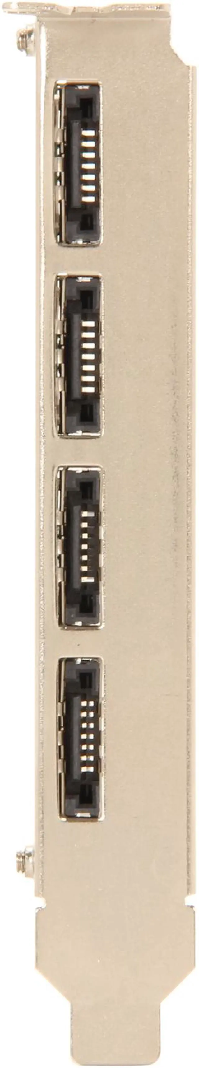 Alt view image 2 of 5 - HighPoint RocketRAID 644L PCI-Express 2.0 x4 SATA III (6.0Gb/s) RAID Controller Card