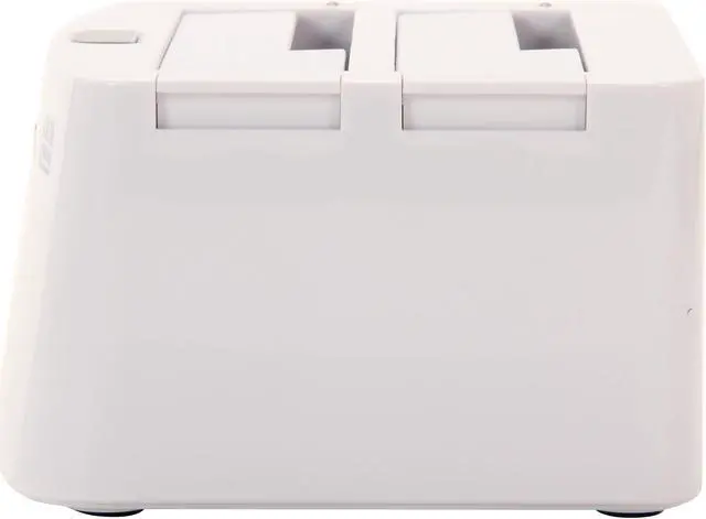 Alt view image 3 of 5 - HighPoint RocketStor 5322 2 3.5" Drive Bays 2 x eSATA 6Gb/s Next Generation Dual-Dedicated 3.5"/2.5" Storage Dock