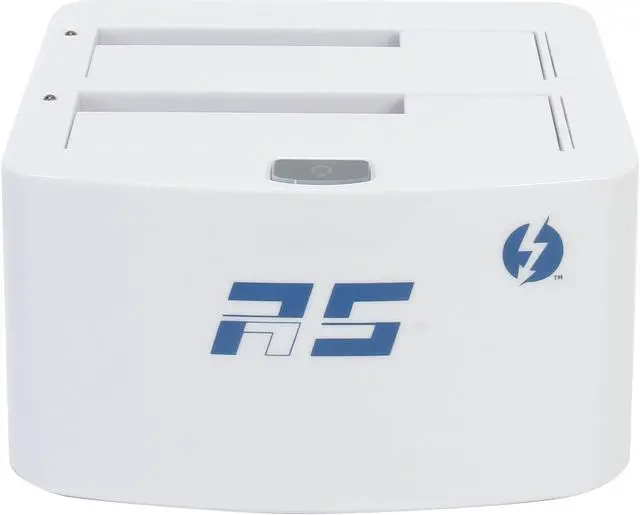 Alt view image 2 of 6 - HighPoint RocketStor 5212 2 3.5" Drive Bays Thunderbolt Dual-Bay Thunderbolt Storage Dock (Mac Pro Support and Windows PC Support)