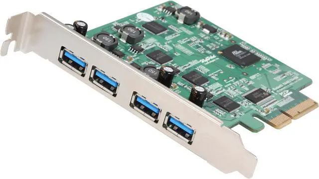 Main image of HighPoint RocketU 1144C 3rd Generation 4-Port USB 3.0 Controller Card, PCI-Express 2.0 x4
