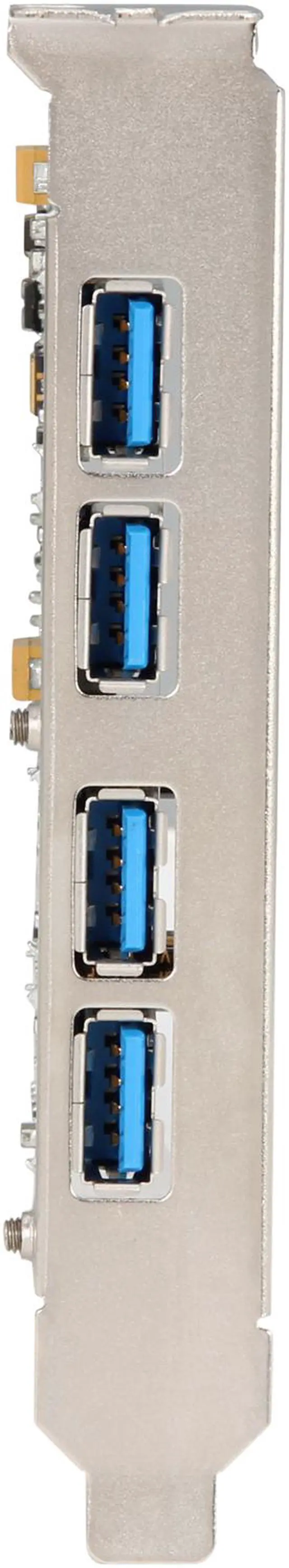 Alt view image 3 of 5 - HighPoint RocketU 1144C 3rd Generation 4-Port USB 3.0 Controller Card, PCI-Express 2.0 x4