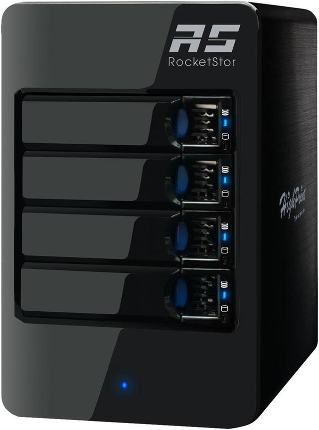 Highpoint 4ベイRAID5ストレージエンクロージャー USB3.1Gen2