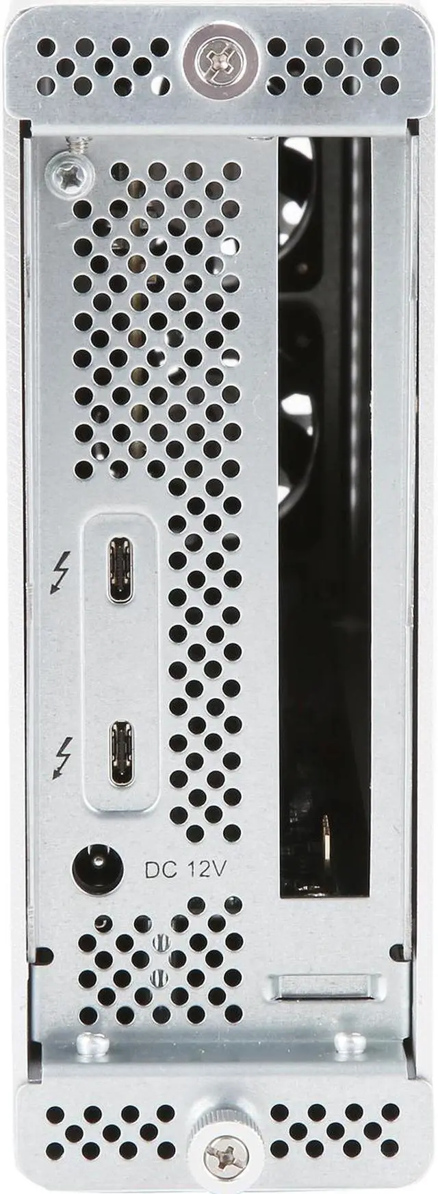 Alt view image 4 of 6 - HighPoint RocketStor RS6661A Thunderbolt 3 to PCIe 3.0 x16 Expansion Chassis