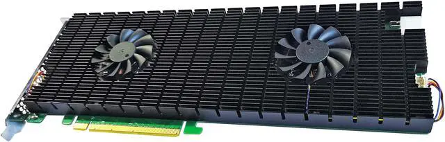 Alt view image 4 of 8 - HighPoint SSD7540 PCI-Express PCIe 4.0 x16 8-Port M.2 NVMe RAID Controller