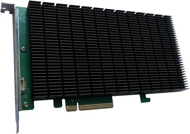 Alt view image 2 of 7 - HighPoint SSD6204 PCI-Express 3.0 x8 PCI-Express Driverless, Bootable 4x M.2 PCIe Gen3 x8 NVMe RAID Controller