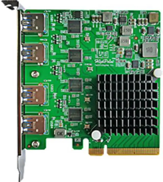 Main image of HighPoint RocketU 1244A PCIe 3.0 x8 4x 10GB/s Port USB 3.2 Controller