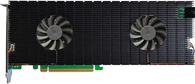 Alt view image 2 of 4 - HighPoint SSD7140A PCIe 3.0 x16 8-Port M.2 NVMe RAID Controller