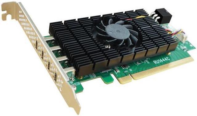 Alt view image 4 of 4 - HighPoint RU1444C PCIe 3.0 x16 USB 3.2 20Gb/s Host Controller
