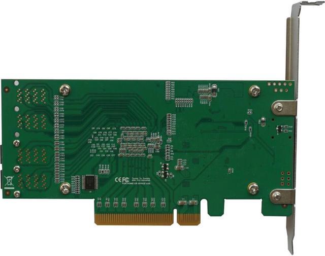 Alt view image 2 of 2 - HighPoint Rocket 710 8-Port 12Gb/s PCIe 3.0 x8 SAS/SATA HBA Controller