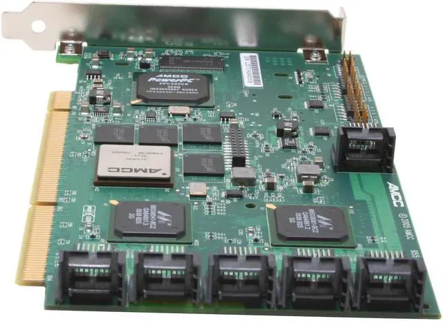 Alt view image 3 of 5 - 3ware 9550SX-12 64-bit/133MHz PCI-X SATA II (3.0Gb/s) Half length RAID Controller