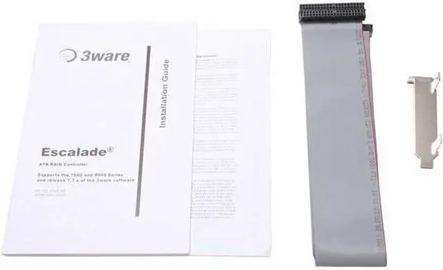 Alt view image 3 of 4 - 3ware 7006-2 PCI 2.2 compliant 32-bit/66MHz bus master IDE RAID Card