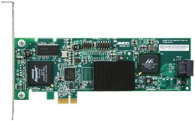 Alt view image 3 of 6 - 3ware 9650SE-2LP KIT PCI Express Lanes: 1 SATA II (3.0Gb/s) Controller Card - Kit