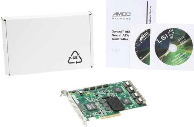Alt view image 6 of 6 - 3ware 9650SE-16ML SGL PCI-Express x8 SATA II (3.0Gb/s) Controller Card - OEM