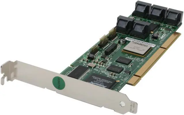 Main image of 3ware 9550SXU-8LP 64bit/133MHz PCI-X SATA II (3.0Gb/s) RAID RoHS Controller Card