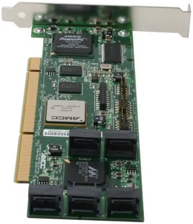 Alt view image 3 of 7 - 3ware 9550SXU-8LP 64bit/133MHz PCI-X SATA II (3.0Gb/s) RAID RoHS Controller Card