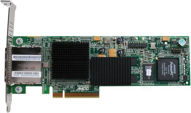 Alt view image 3 of 7 - 3ware 9690SA-8E-KIT PCI-Express x8 Serial Attached SCSI (SAS) Controller Card - Kit