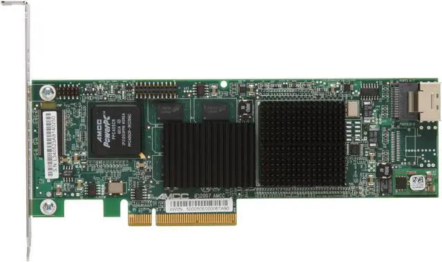 Alt view image 3 of 8 - 3ware 9690SA-4I-KIT PCI Express SATA / SAS Controller Card - Kit