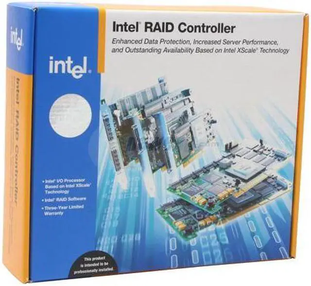 Alt view image 4 of 4 - Intel SRCS28X PCI-X SATA II (3.0Gb/s) Controller Card