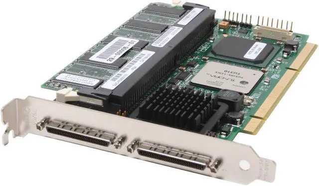 Main image of Intel SRCU42X 64-bit/133MHz PCI-X SCSI Controller Card