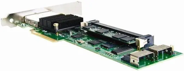 Alt view image 4 of 6 - Intel SRCSASJV PCI-Express x8 SATA / SAS Controller Card