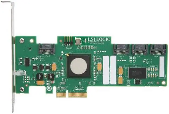 Alt view image 3 of 6 - Intel RAID Controller Card 3G SATA/SAS PCI-E x4 4 internal ports (SASWT4I)