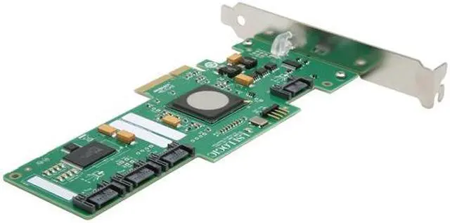 Alt view image 5 of 6 - Intel RAID Controller Card 3G SATA/SAS PCI-E x4 4 internal ports (SASWT4I)