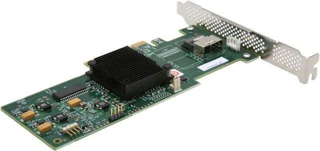 Alt view image 5 of 6 - Intel RAID Controller Card 6G SAS PCI-E x8 4 internal ports (RS2WC040)