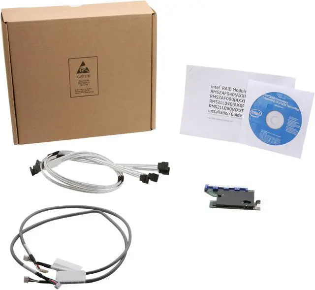 Alt view image 6 of 6 - Intel Integrated Server RAID Controller Module SAS/SATA 4 internal ports (AXXRMS2AF040)