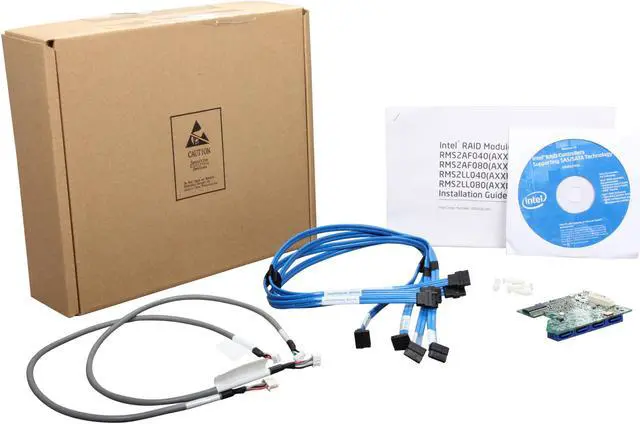 Alt view image 6 of 6 - Intel Integrated Server RAID Controller Module SAS/SATA 4 internal ports (AXXRMS2LL040)